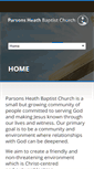 Mobile Screenshot of parsons-heath.org.uk